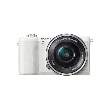 らら♪可愛いホワイト❤️SONY ILCE−α5100 SONY ミラーレス一眼 α5100 パワーズームレンズキット E PZ 16-50mm F3
